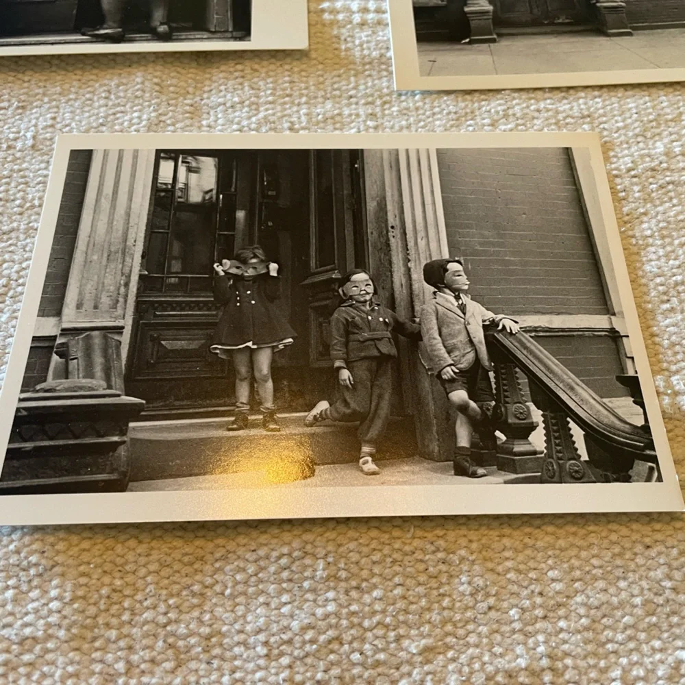 Vintage Black and White Photo Collection ~ Set of 7